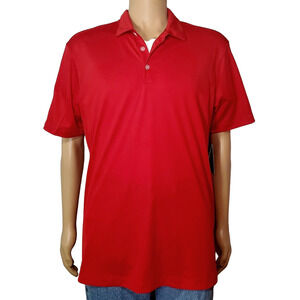 Men's Nike Golf Dri Fit Polo Shirt Large ("Links for Little Ones" arm patch) NWT